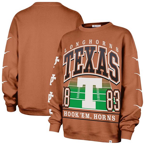 

Женский оверсайз свитшот '47 Texas Orange Texas Longhorns Go Big 47 Brand, Оранжевый, Женский оверсайз свитшот '47 Texas Orange Texas Longhorns Go Big 47 Brand