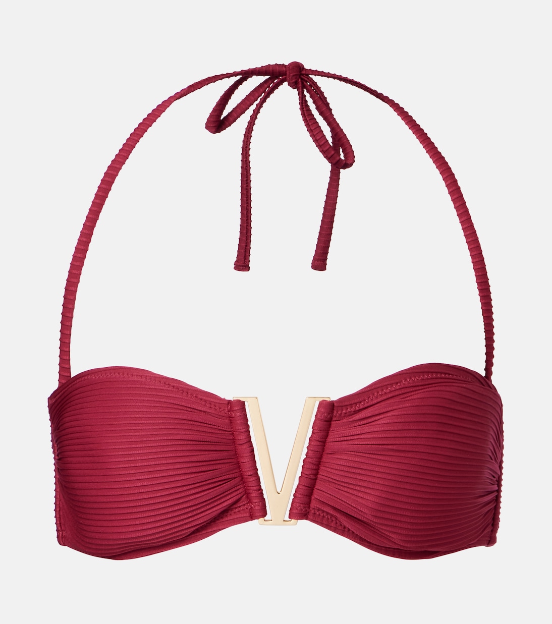 

Бикини топ с запахом на шее Cassis Heidi Klein, BET-RED
