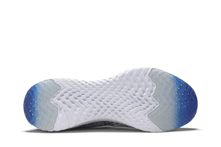 Кроссовки Nike Epic React Flyknit 2 'Racer Blue', белый — фото 4