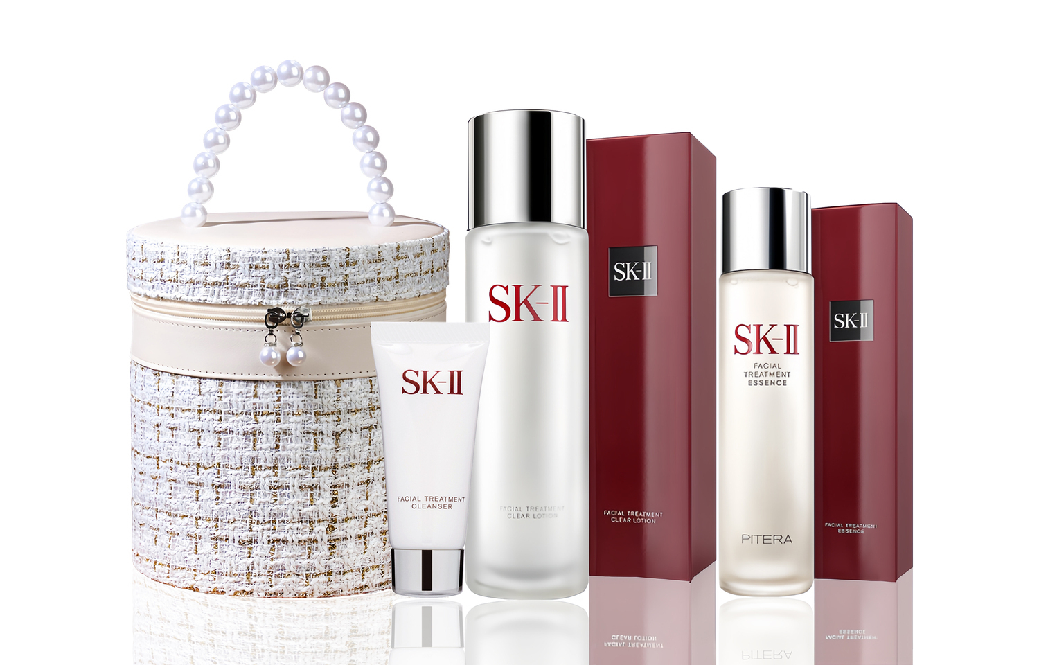 Набор для ухода за кожей SK-II включающий лосьон 230 мл + вода Fairy Water 75 мл + очищающее средство 20 г — фото 4