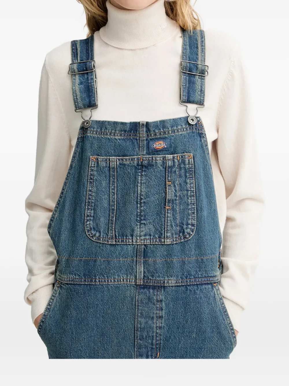 

Комбинезон прямого кроя из хлопка Dickies, синий