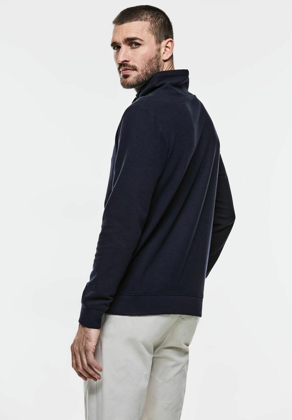 

Толстовка LEICHTES KRAGEN Street One MEN, сине-серый