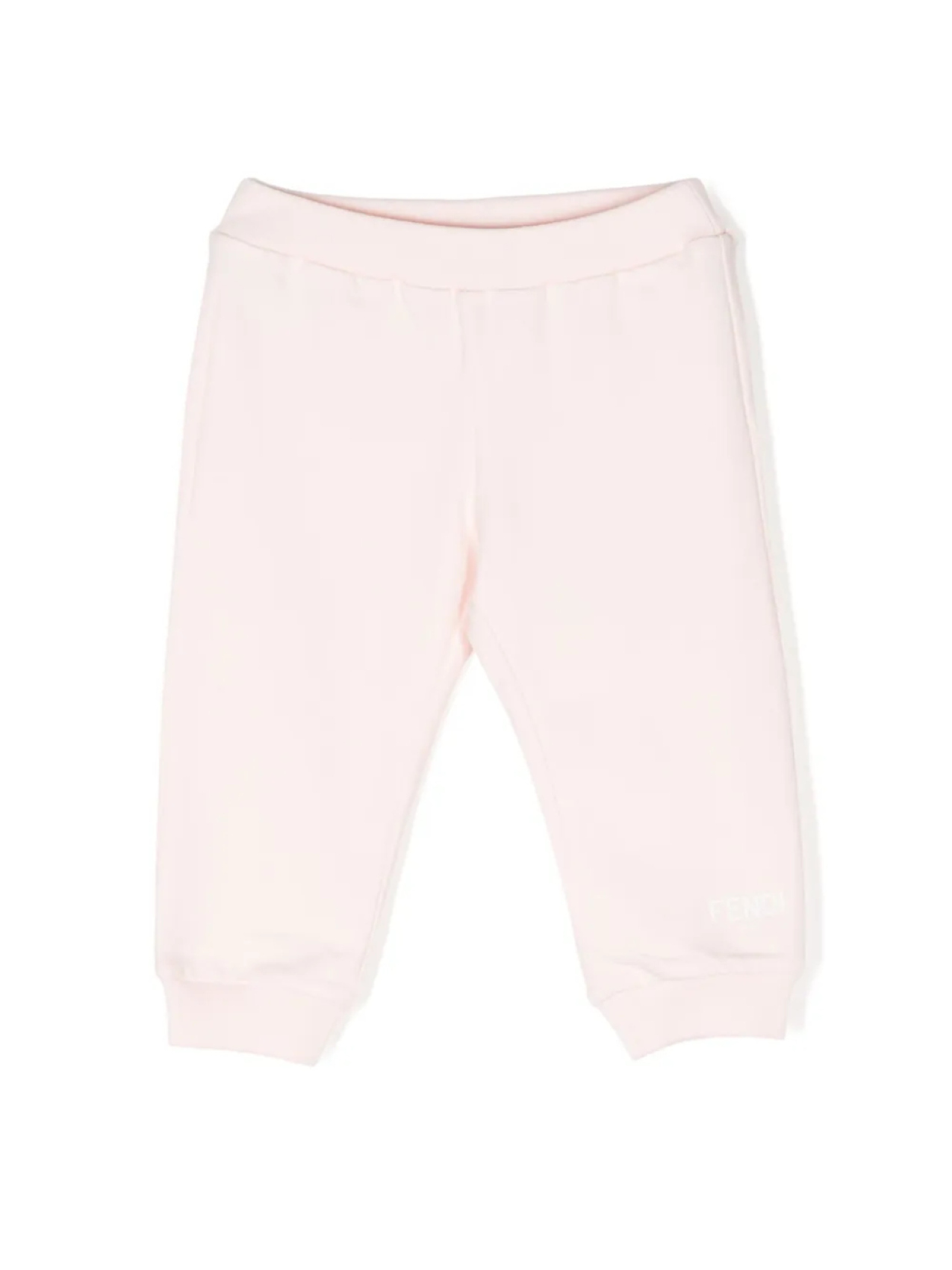 

Спортивные брюки с тисненым логотипом Fendi Kids, розовый