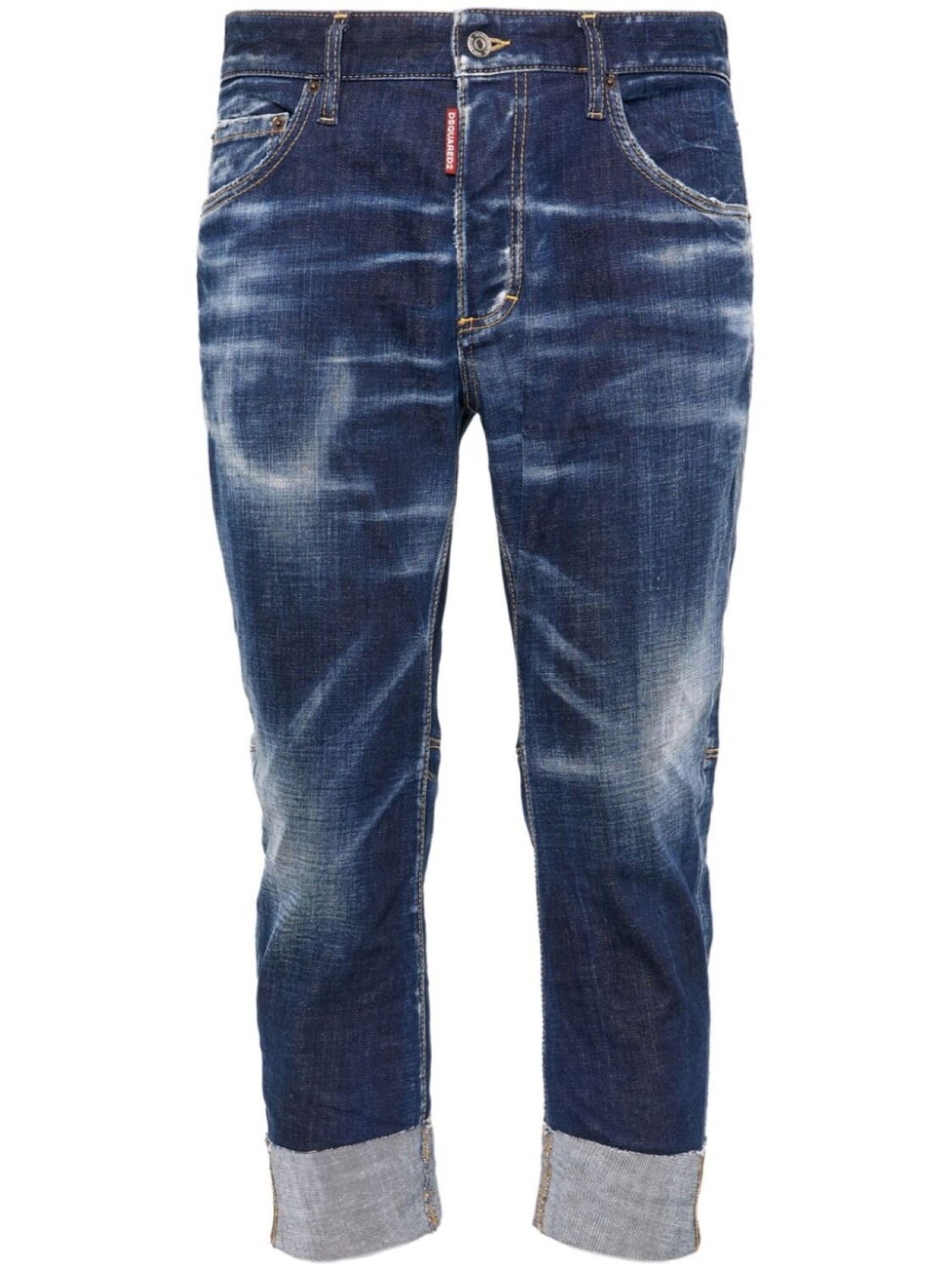 

Dsquared2 прямые джинсы Bro Jean, синий