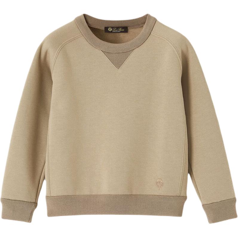 

Свитшот SS26 Kids' Loro Piana, dry grass