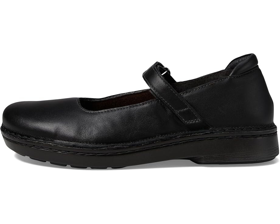 Туфли на плоской подошве Naot Martinos, цвет Jet Black Leather — фото 4