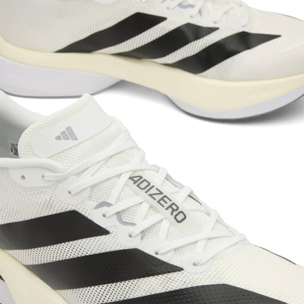 Кроссовки Adizero Boston 13 Adidas, ftwr белый, core черный & dash серый — фото 3