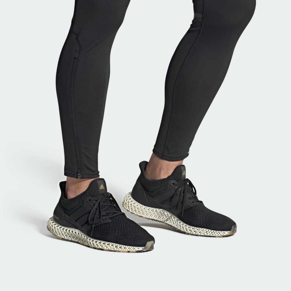 Кроссовки adidas Ultra 4D для взрослых унисекс, черный — фото 2