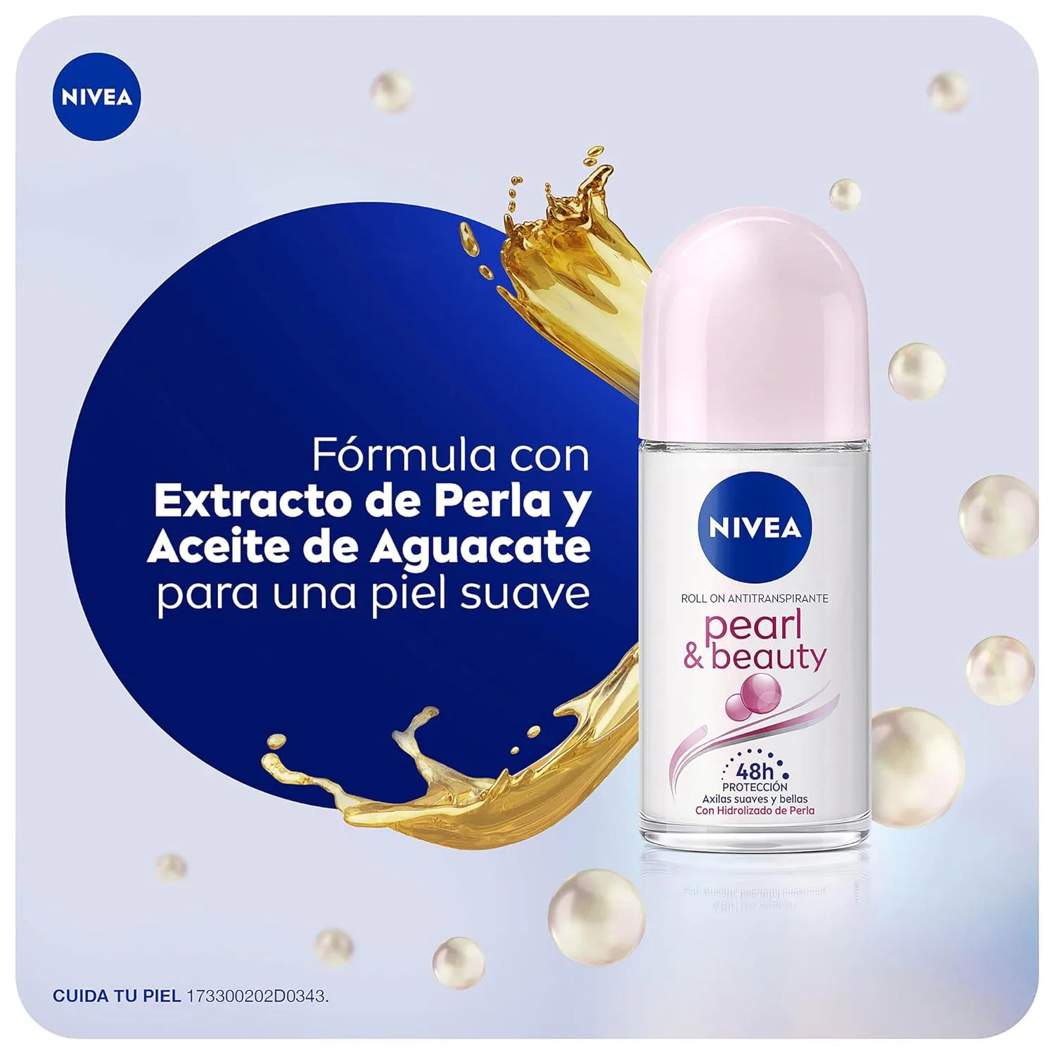 Шариковый дезодорант Pearl & Beauty от Nivea, 3 x 50 мл Nivea — фото 3