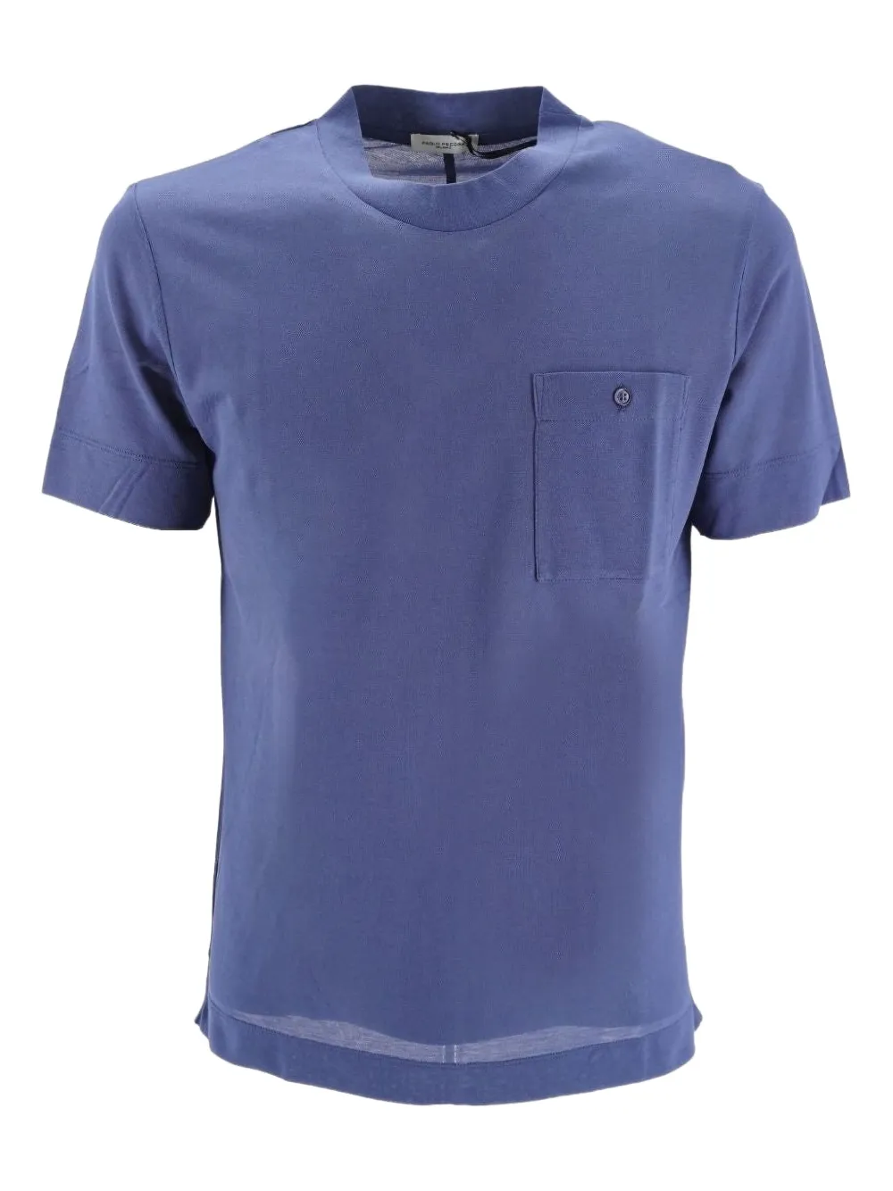 

Футболка с короткими рукавами и карманом Paolo Pecora, синий