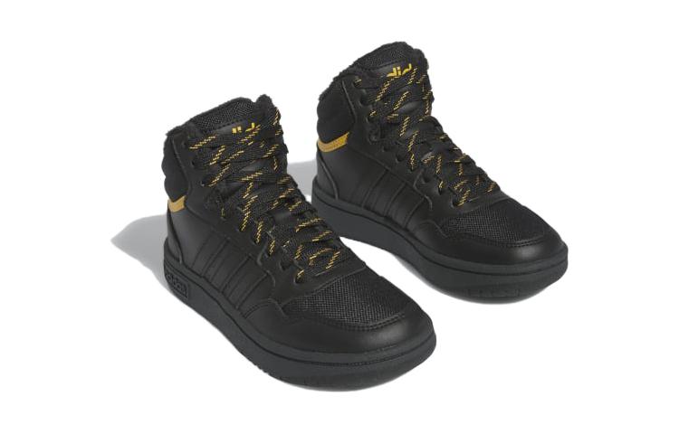

Adidas Hoops 3.0 Mid J 'Black Preloved Yellow', Core Black