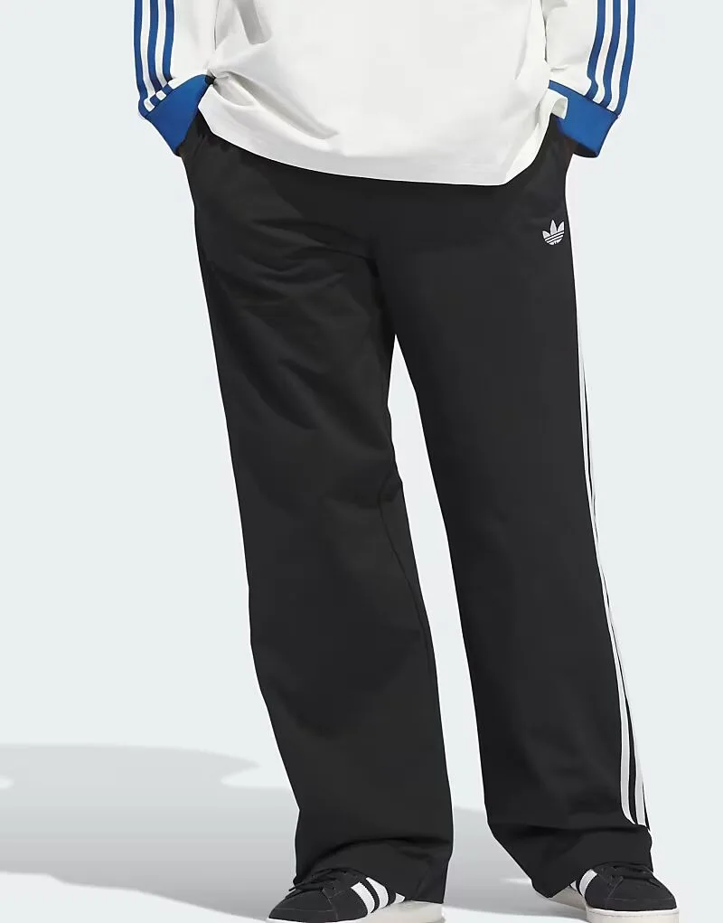 Adidas Originals Баскетбольные брюки Adidas Original Original с застежками-кнопками, черные