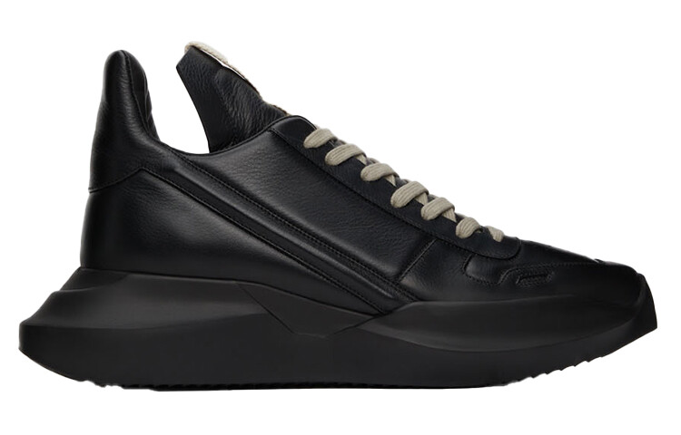 Обувь для образа жизни Женская низкая черная Rick Owens — фото 2