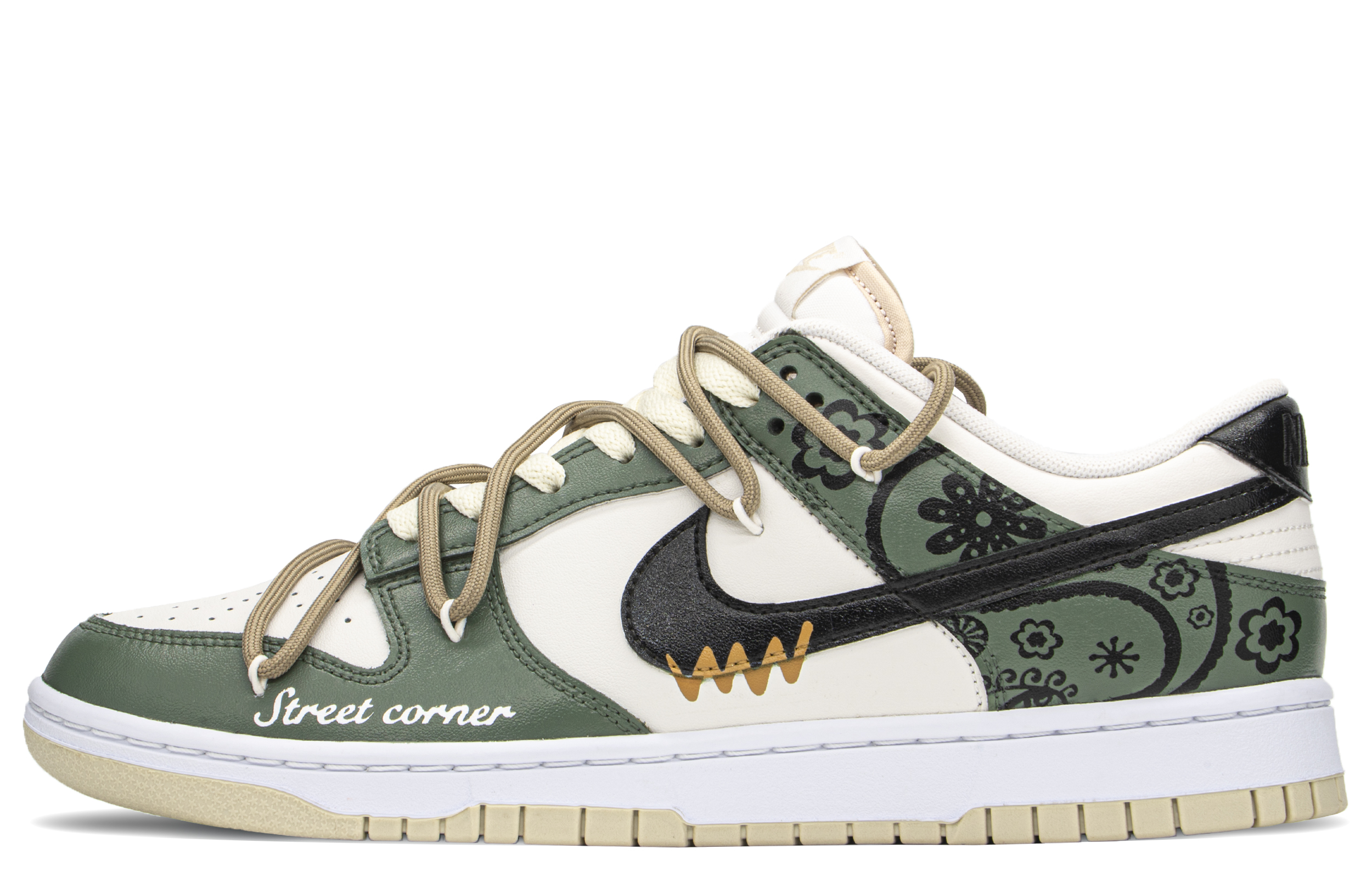 

Кроссовки Nike Dunk Skateboard Shoes Men Low-Top Green