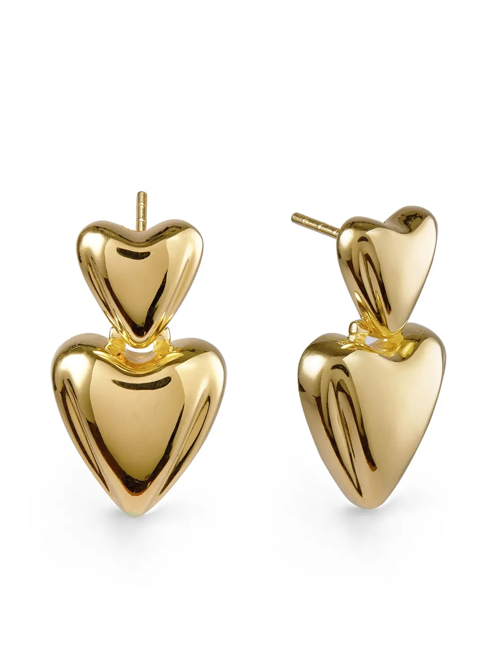 

Серьги Heart Otiumberg, золотой