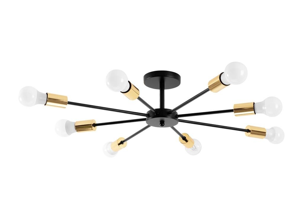 

Подвесной светильник Toollight App502-8C Spider 8 Черный 8 Источник света E27 75X75X15,5 см Toolight