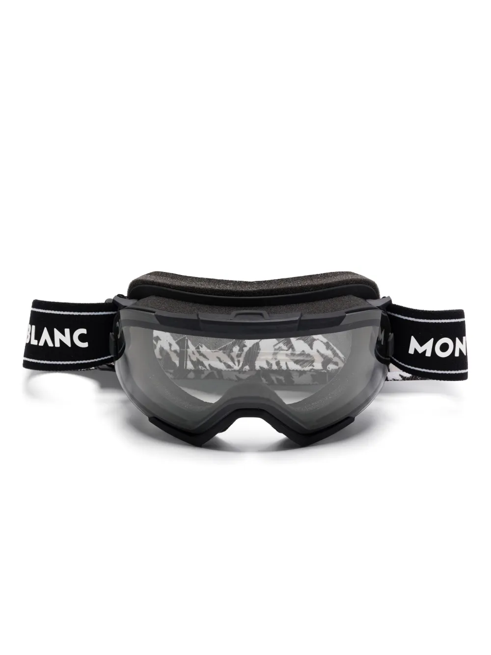 

Лыжная маска с логотипом MONTBLANC, черный