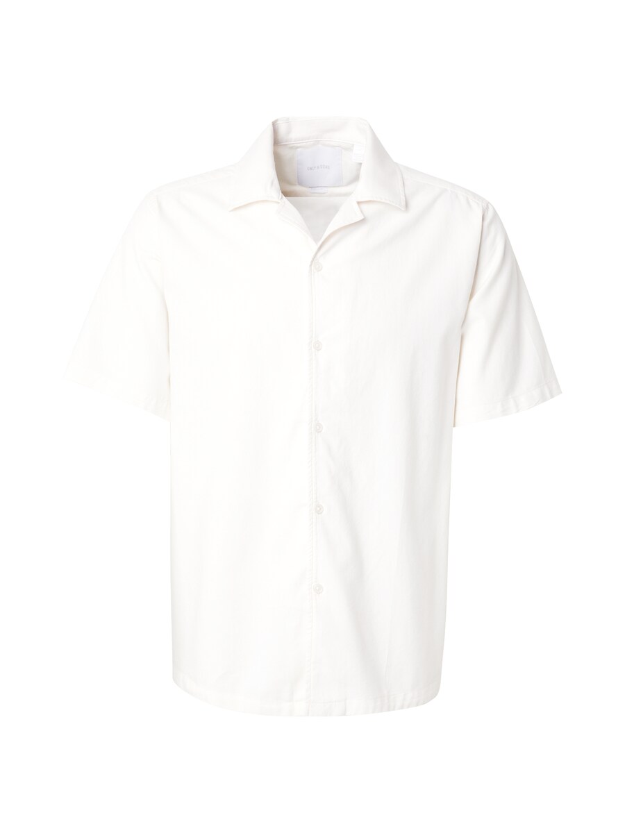 

Рубашка на пуговицах классического кроя Only & Sons ONSDILEM, кремовый