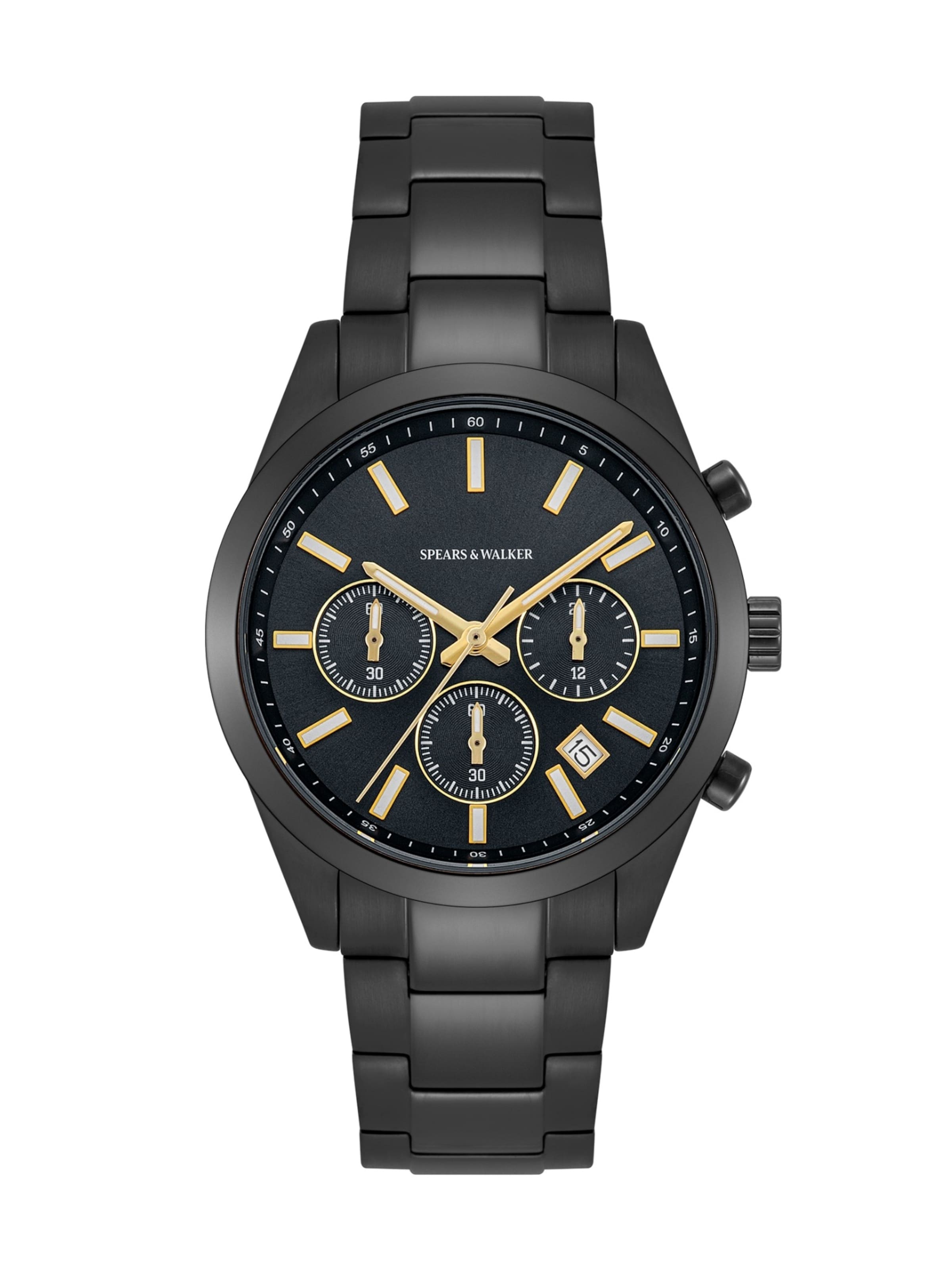 

Spears & Walker Аналоговые часы в черном цвете
