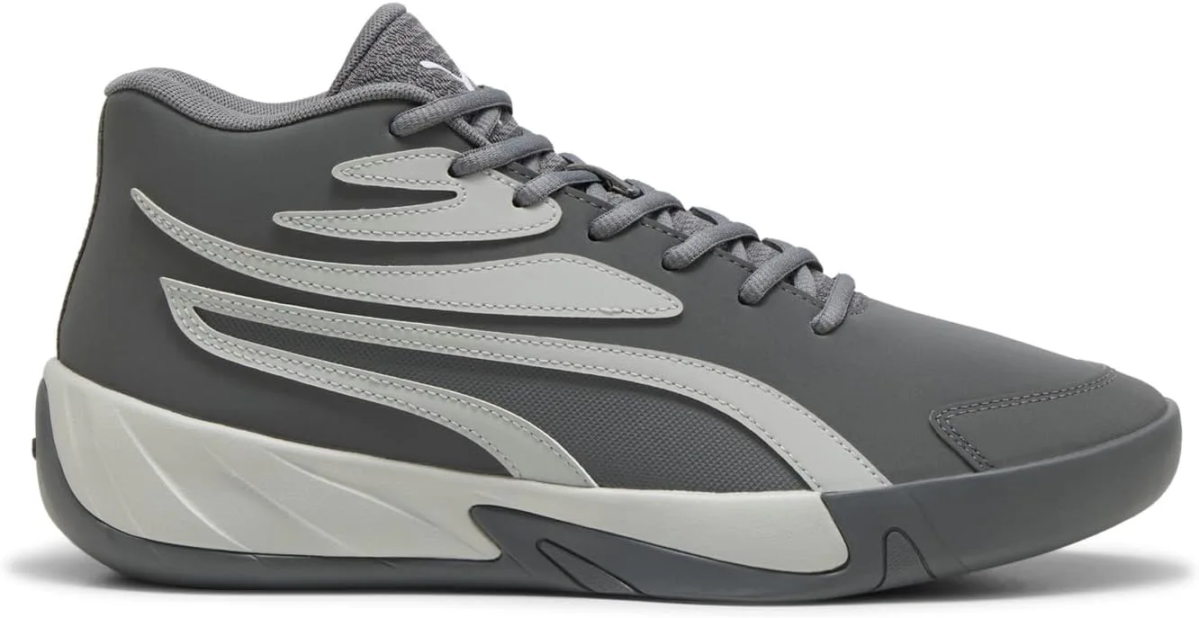 Мужские баскетбольные кроссовки Puma Court Pro, серебряный — фото 2