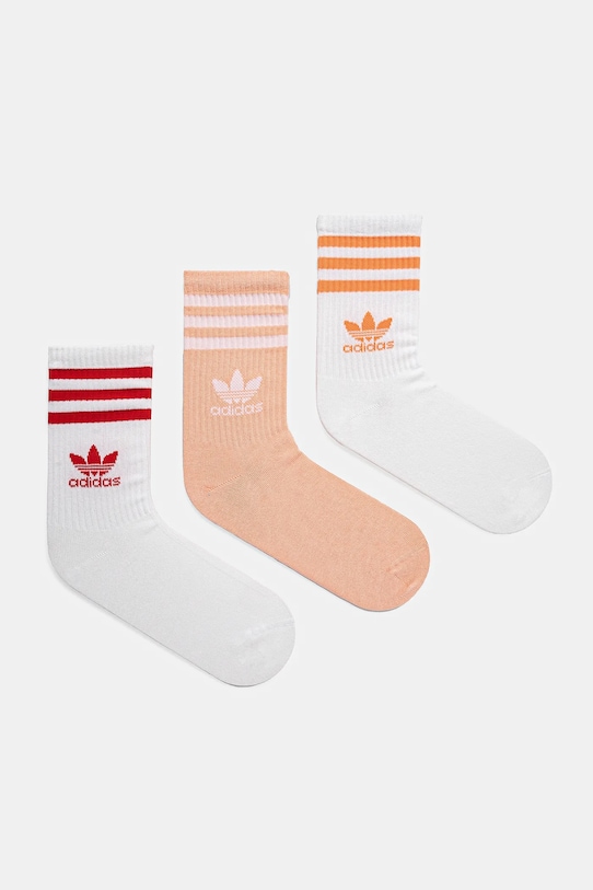 

Носки 3-Stripes комплект из 3 пар Adidas Originals, белый