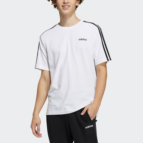 Футболка neo m ce 3s tee casual sports round neck short sleeve white Adidas, белый — фото 2