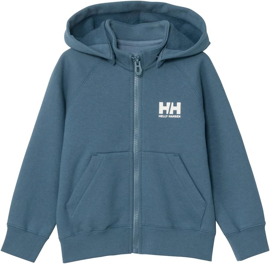

Детская толстовка с капюшоном на молнии Helly Hansen с логотипом, унисекс, HJ32552, синий