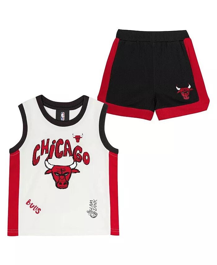 

Дошкольный комплект из майки и шорт Chicago Bulls Mesh Outerstuff