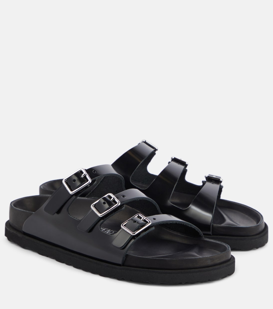 Сандалии из кожи Флориды Birkenstock 1774, черный