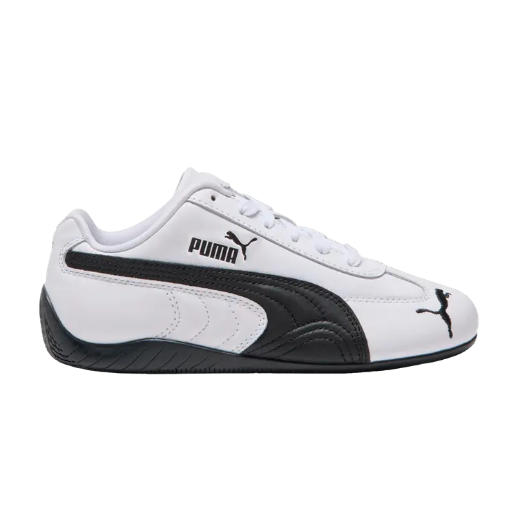 

Кроссовки Puma Speedcat Leather Big Kid, White Black