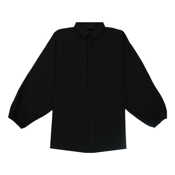 

Рубашка fw23 button down shirt 'jet black' Fear Of God Essentials, черный