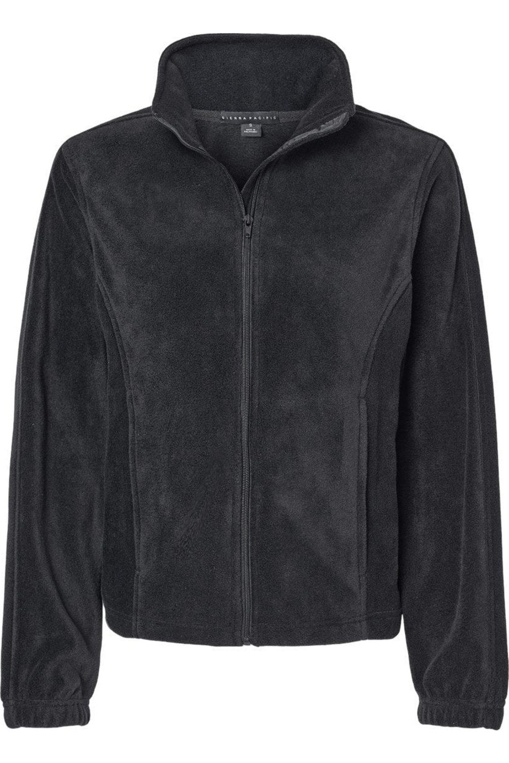 

Женская флисовая куртка Burnside с застежкой-молнией, черный