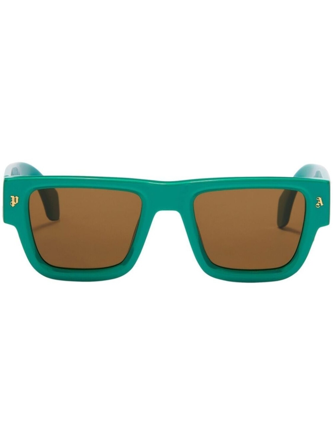

Palm Angels Eyewear солнцезащитные очки Palisade, зеленый