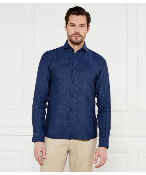 

Льняная рубашка Пай-в Slim fit Joop!, синий