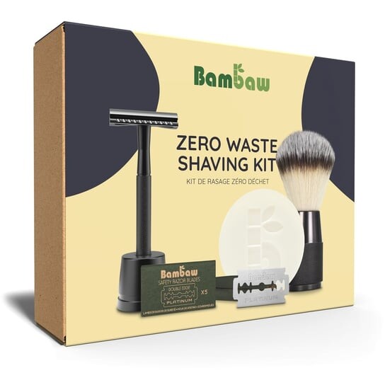 

Набор для бритья, без отходов, Black Edition Bambow, Bambaw