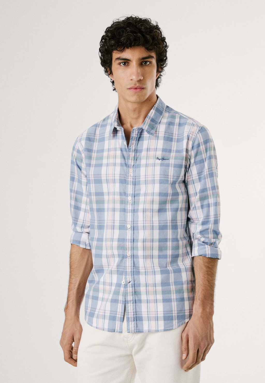 

Рубашка CRISLER Pepe Jeans, светло-голубой