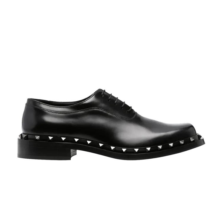 

Кроссовки Valentino M-Way Rockstud Derby Black, черный