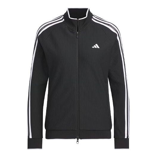

Куртка 3 полоски трек сухая куртка азиатские размеры Adidas, черный