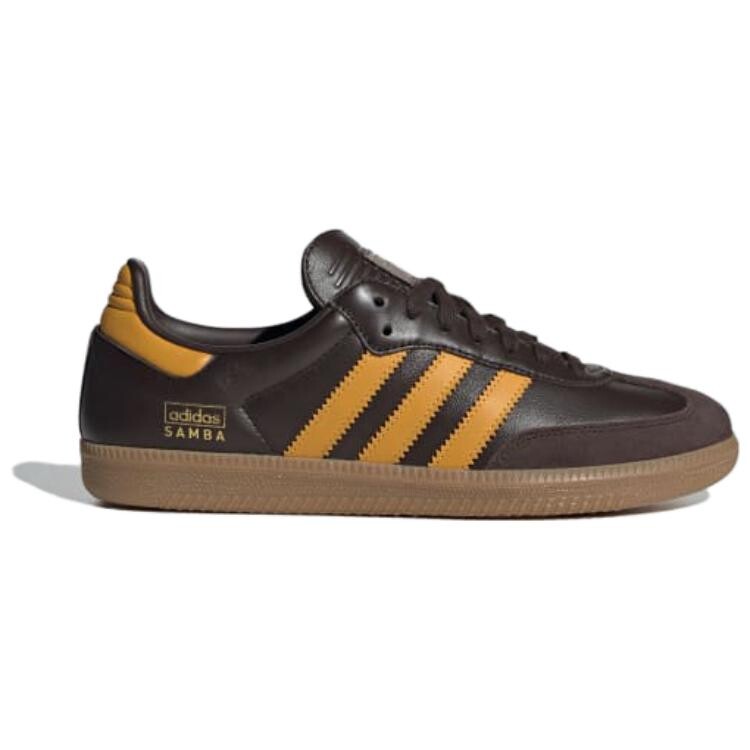 Мужские кроссовки для скейтбординга adidas originals Samba Series, Dark Brown — фото 2