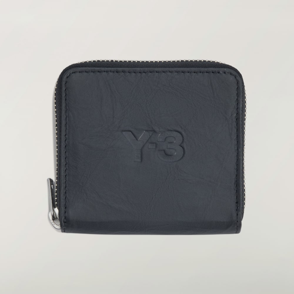 

Кошелек Adidas Y-3 Crinkle Leather Wallet, черный
