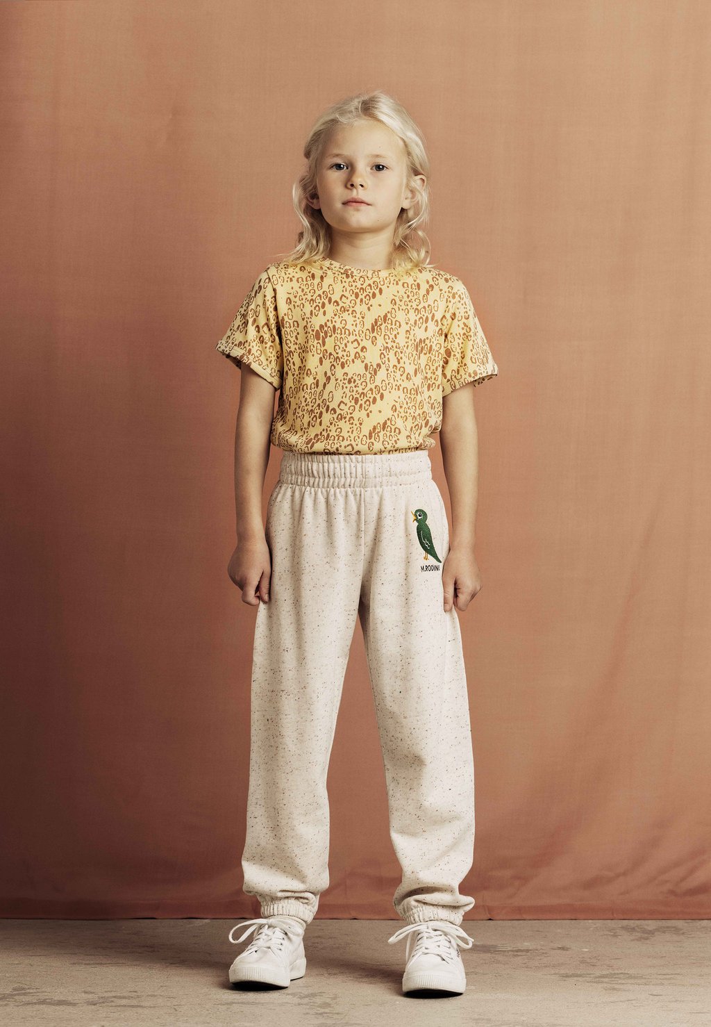 

Спортивные штаны BIRD UNISEX Mini Rodini, слоновая кость