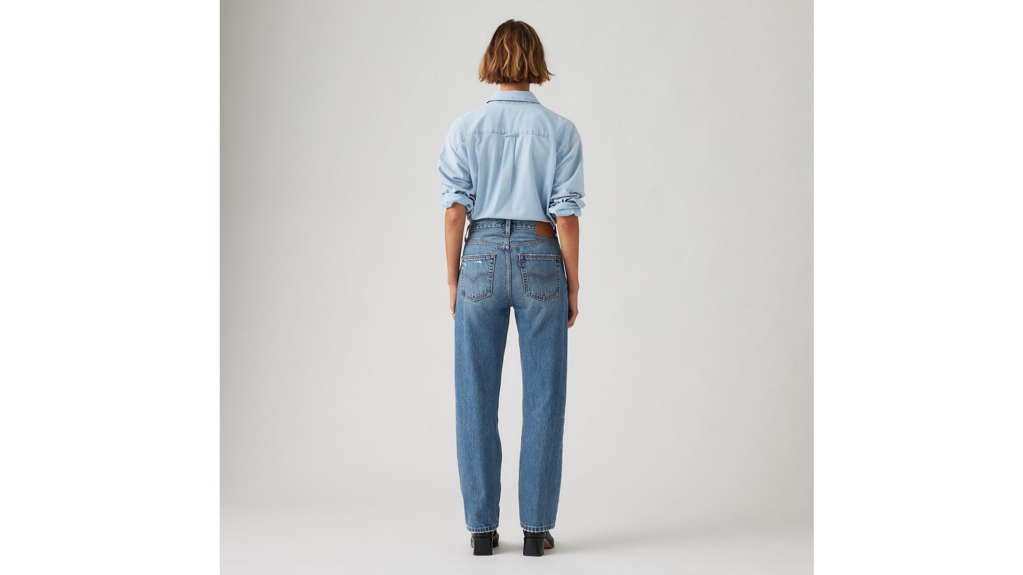Женские джинсы 501 90-х годов Levi's, цвет Verified Vintage - Medium Wash — фото 2