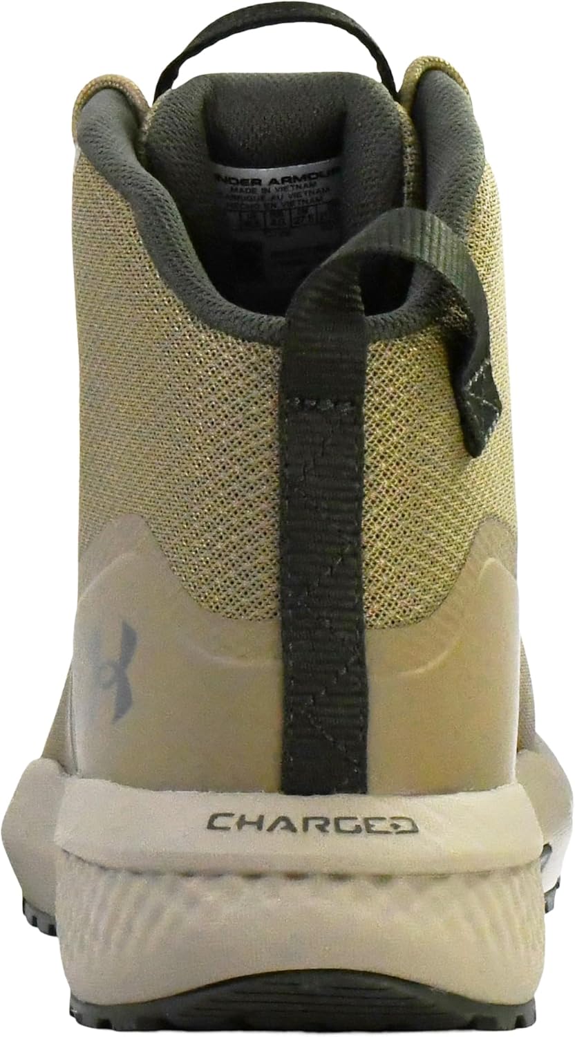 Мужские военные и тактические ботинки Under Armour Charged Valsetz Mid, коричневый — фото 3
