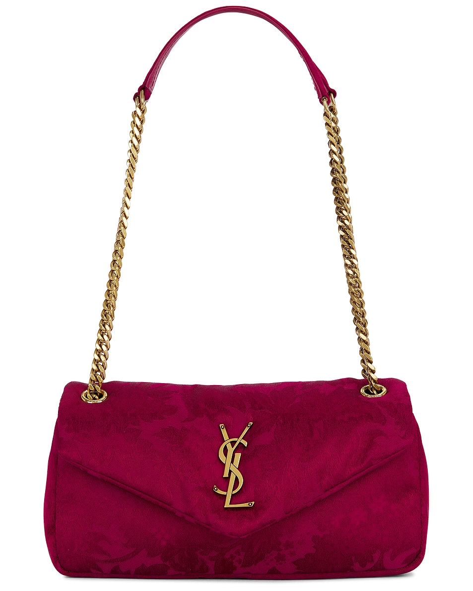 

Маленькая сумка-цепочка Calypso Saint Laurent, Red Berries