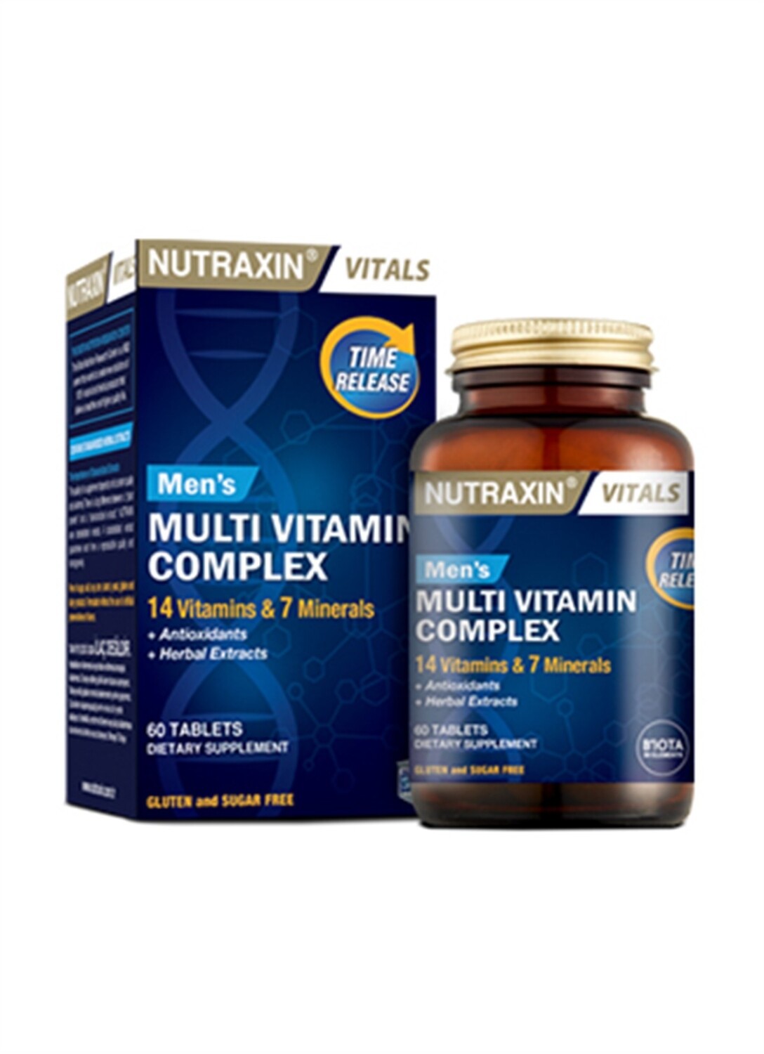 

Nutraxin Мультивитаминный и минеральный комплекс для мужчин 60 таблеток