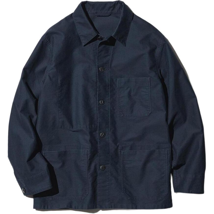 UNIQLO Темно-синяя куртка для мужчин, Dark Blue — фото 3