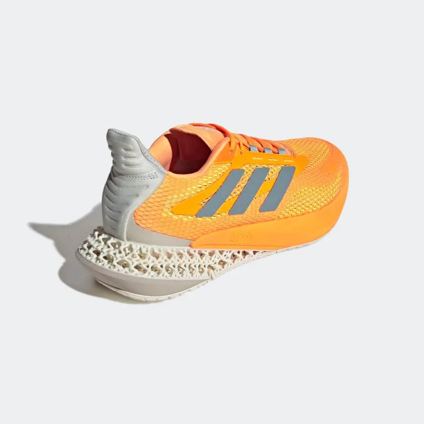 Кроссовки Adidas Men's 4DFWD 2, оранжевый/серый/желтый — фото 3