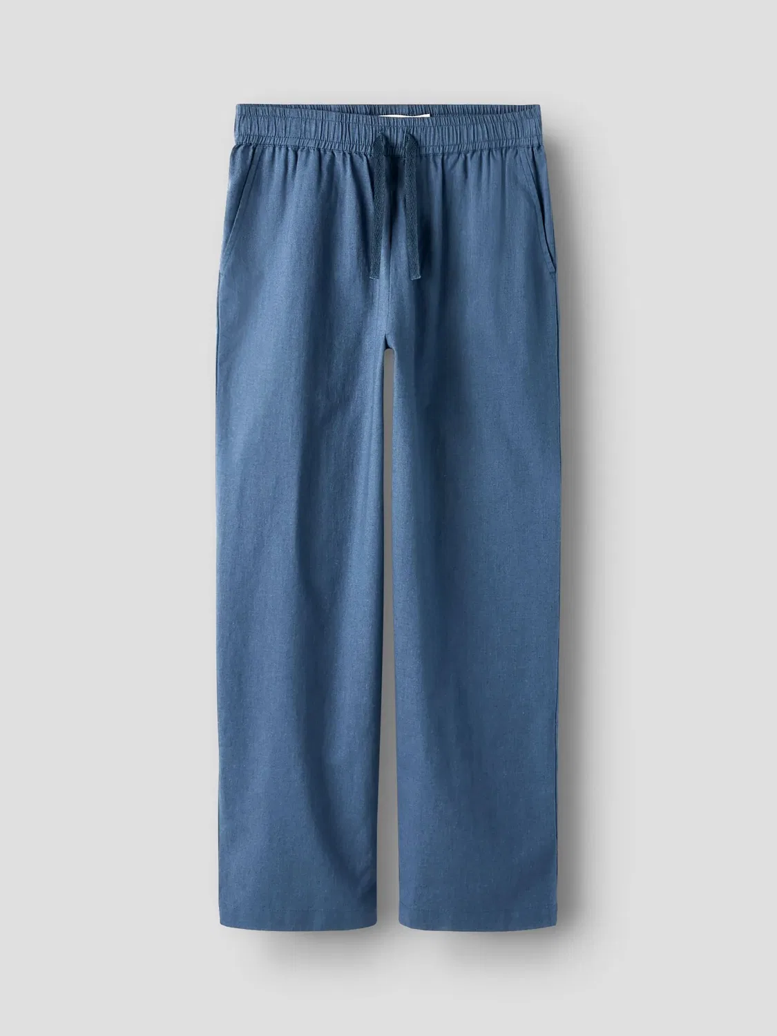 Спортивные штаны из ткани в клетку, Name it, vintage indigo — фото 3