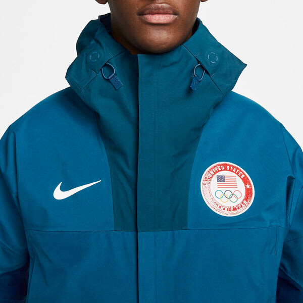 Куртка Nike ACG Goretex USA Olympic Chain Of Craters Jacket 'Blue', синий — фото 2