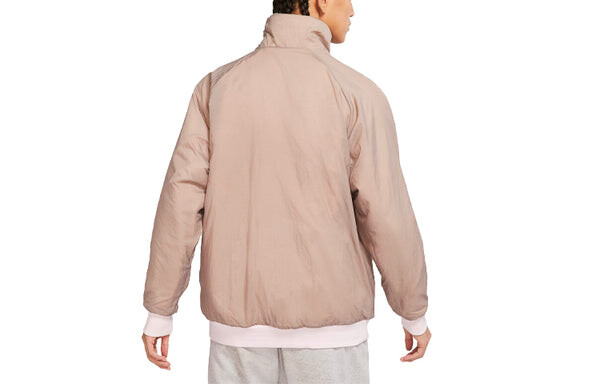 Куртка Nike Sportswear Swoosh Full-length zipper Cardigan Reversible logo Jacket Pink (Asia Sizing), мультиколор — фото 3